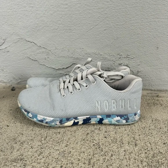 NOBULL | Shoes | Nobull Gray And Blue Sneakers With Sleek  display picture 2